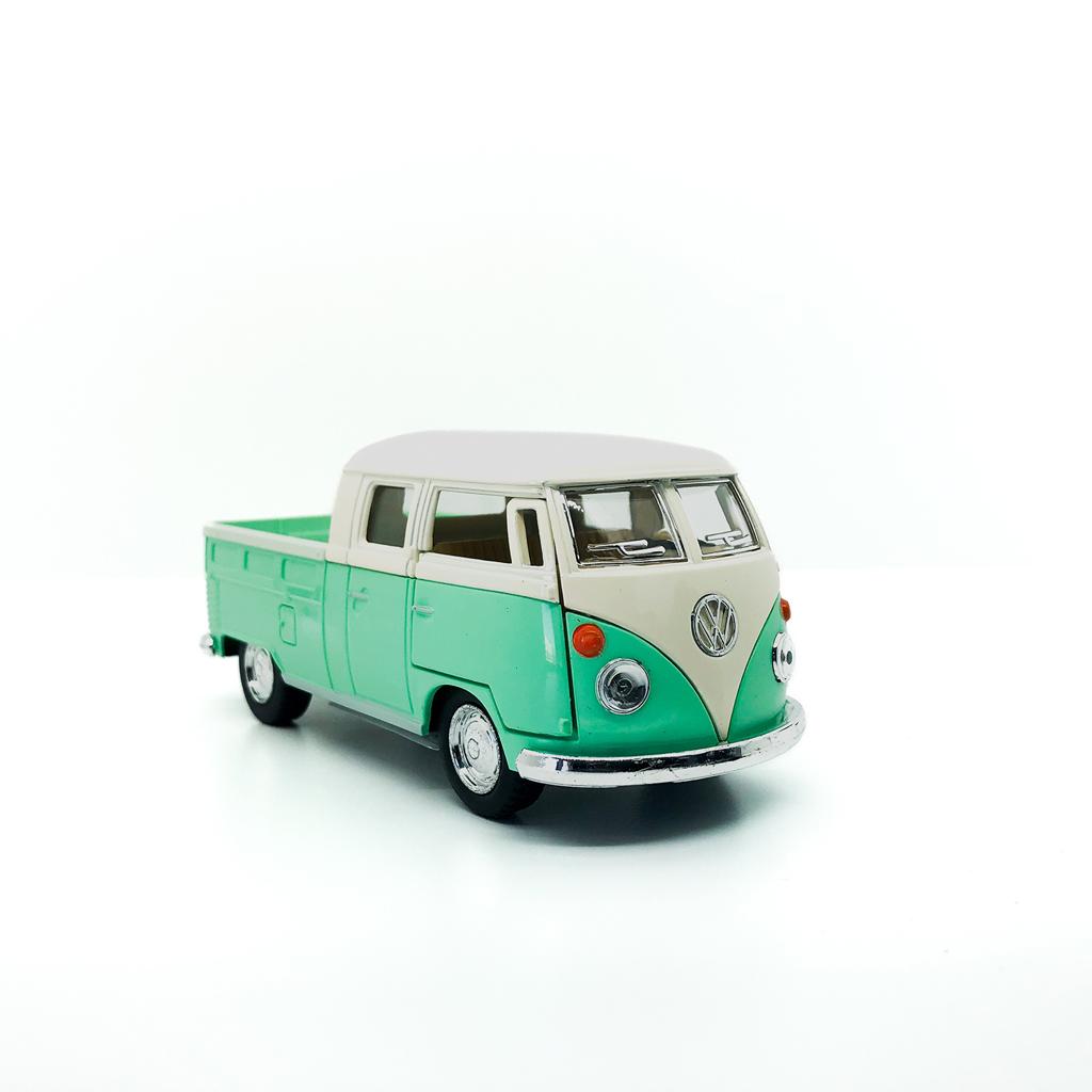 17235 KINSMART 1963 VOLKSWAGEN BUS DOUBLE CAB PICKUP  colore casuale