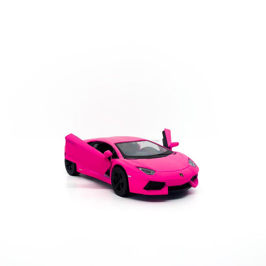 17407 KINSMART MATTE LAMBORGHINI AVENTADOR-MURCIELAGO-VENENO colore casuale