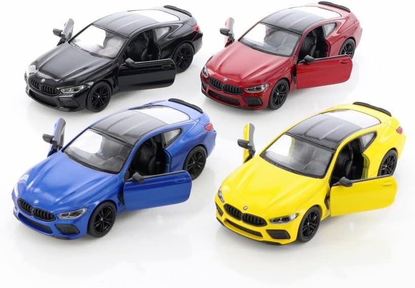 89451 KINSMART BMW M8 COMPETITION COUPE' colore casuale