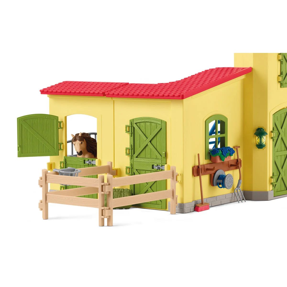 42609 Schleich Farm World - Box per pony + stallone islandese