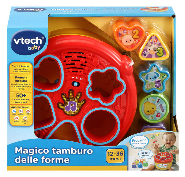 80-185107  VTECH Magico tamburo delle formine