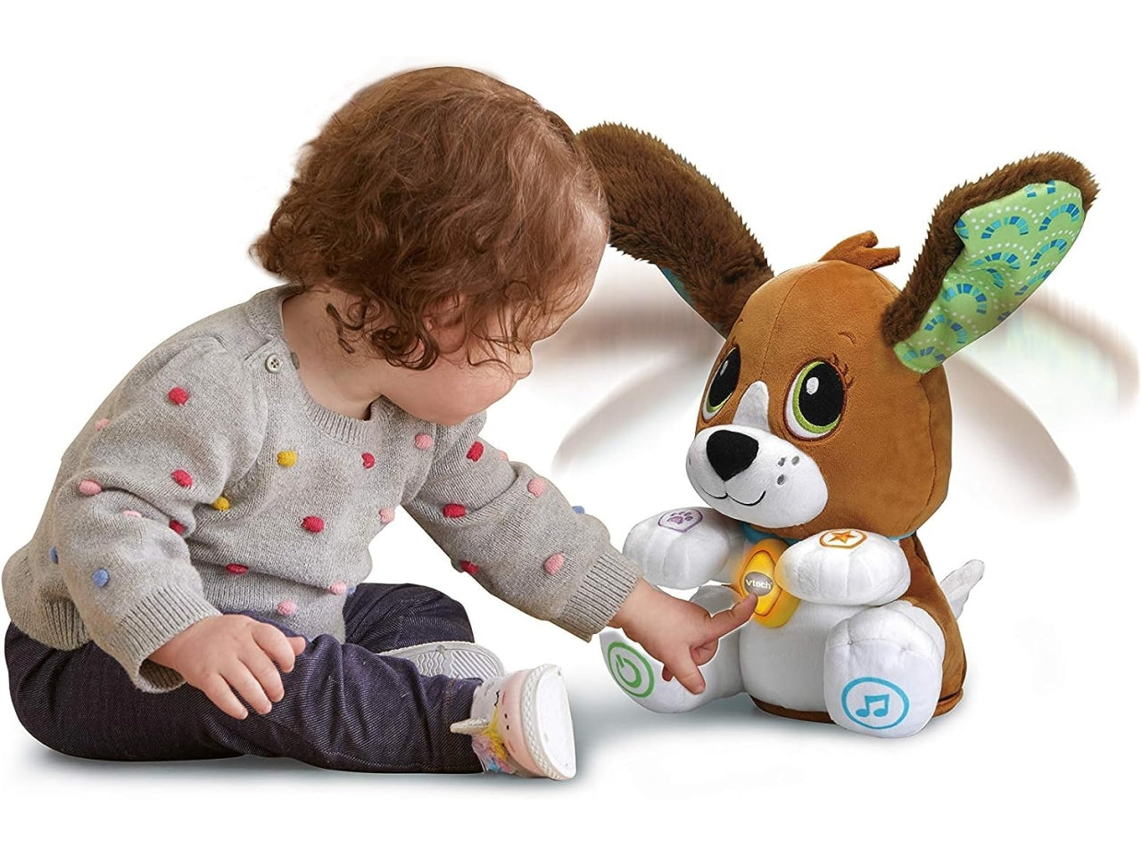 80-610107 VTech - Fido parla e gioca con me - Cagnolino interattivo