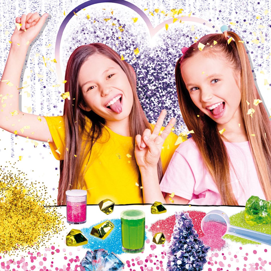 100194 Lisciani - I'm a Genius Pocket - Esperimenti con i glitter