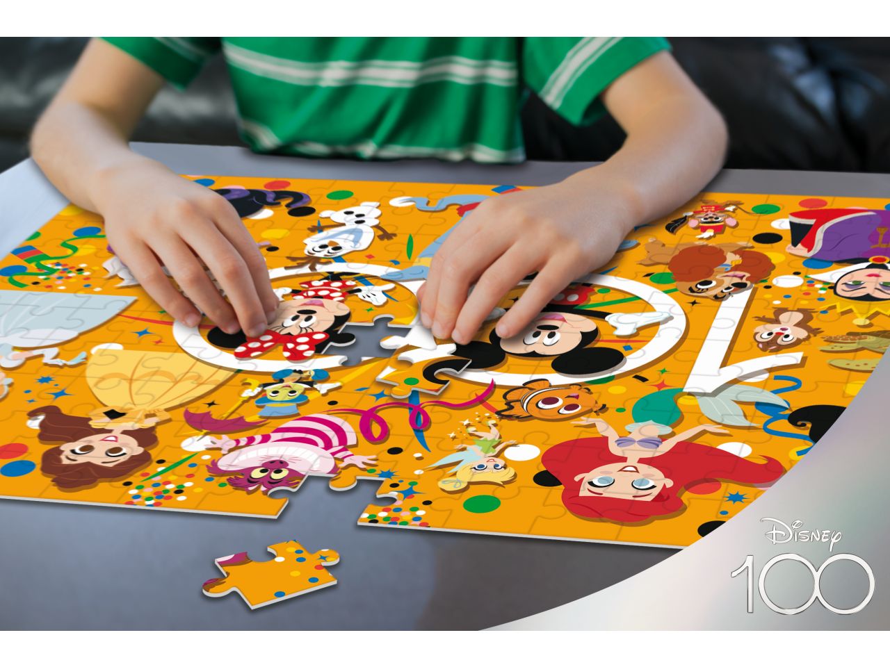 101009 - Lisciani  DISNEY PUZZLE DF MAXI FLOOR 24 DISNEY 100