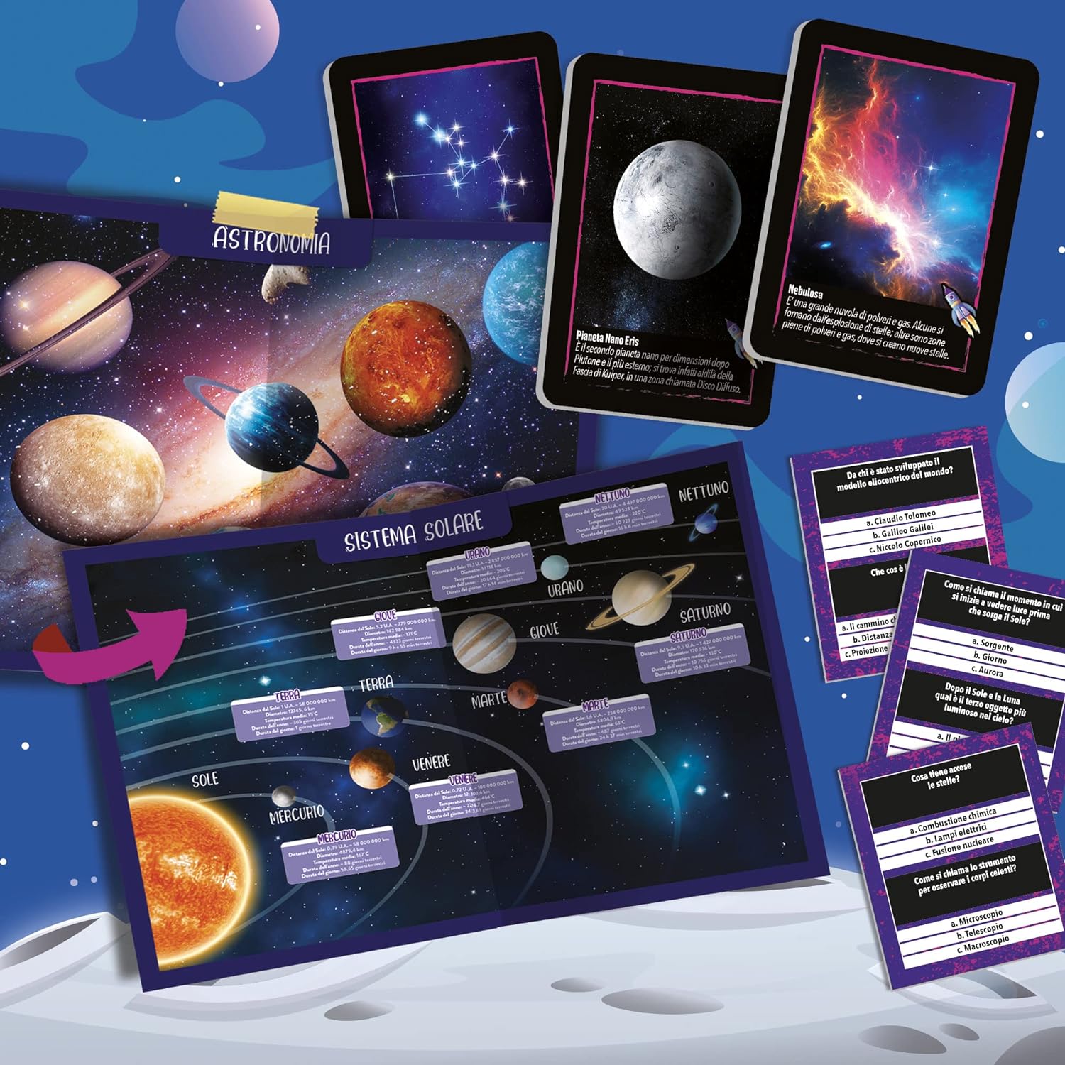 100118 - LISCIANI - I'M A GENIUS - ASTRONOMIA - CARTE E POSTER