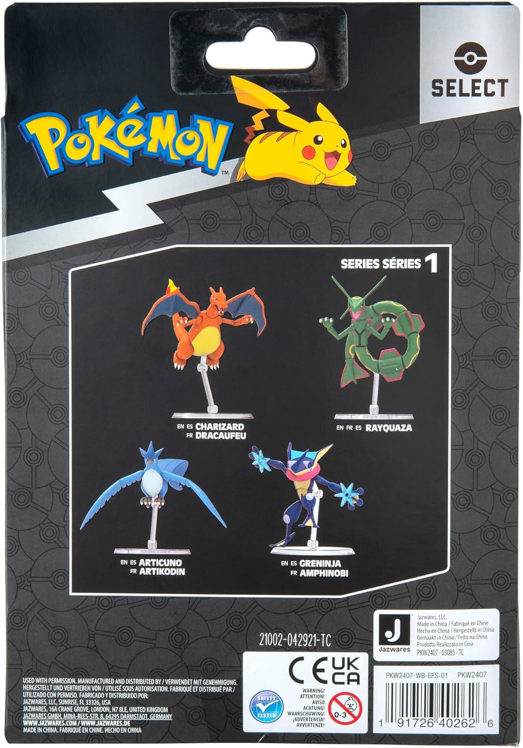 PK080900 Pokémon Select Super-Articulated Figure Charizard