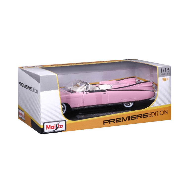 10-36813 Bburago Maisto - Cadillac Eldorado Biarritz (1959), rosa