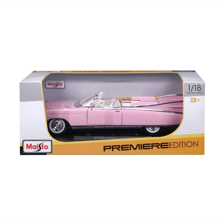 10-36813 Bburago Maisto - Cadillac Eldorado Biarritz (1959), rosa