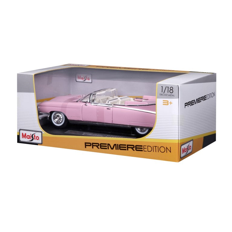 10-36813 Bburago Maisto - Cadillac Eldorado Biarritz (1959), rosa