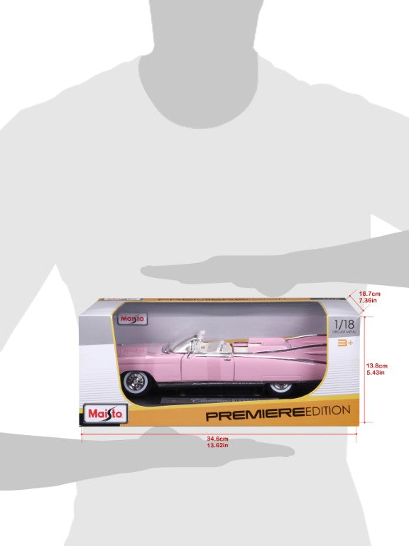 10-36813 Bburago Maisto - Cadillac Eldorado Biarritz (1959), rosa