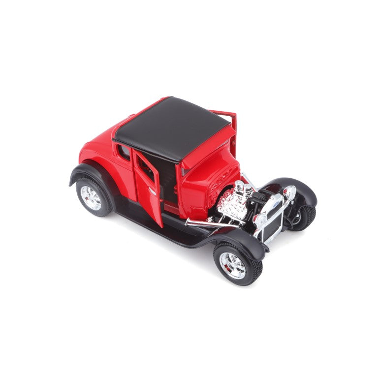 10-31201 Bburago Maisto - Ford Model A (1929), rosso - Scala 1:24