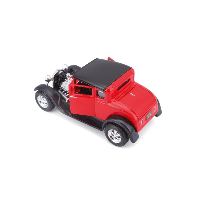 10-31201 Bburago Maisto - Ford Model A (1929), rosso - Scala 1:24