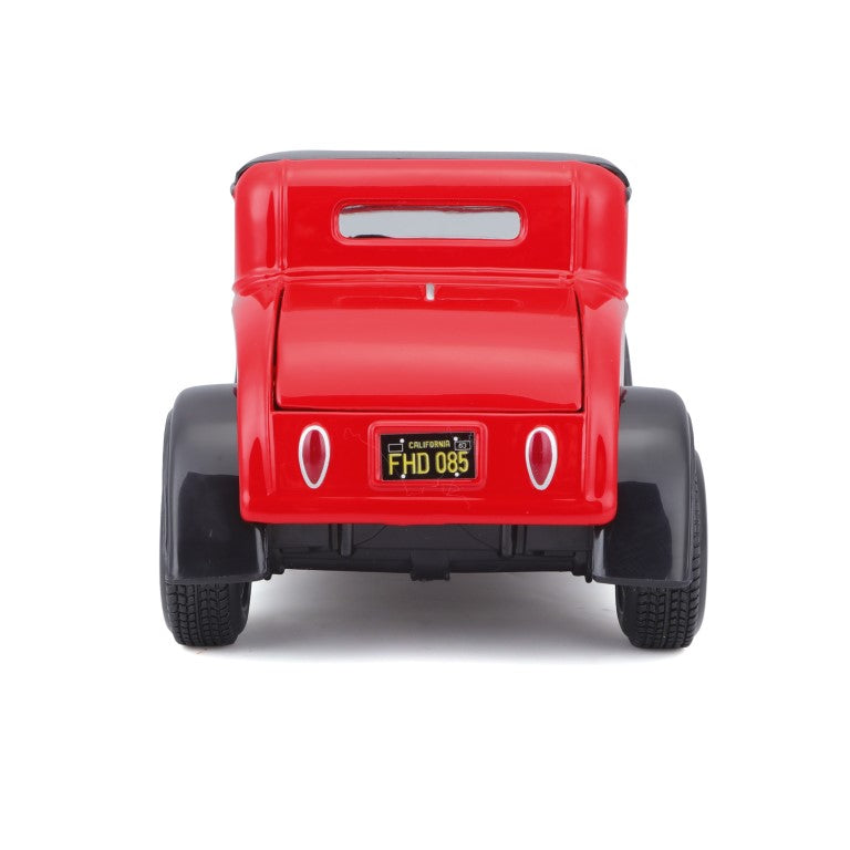 10-31201 Bburago Maisto - Ford Model A (1929), rosso - Scala 1:24