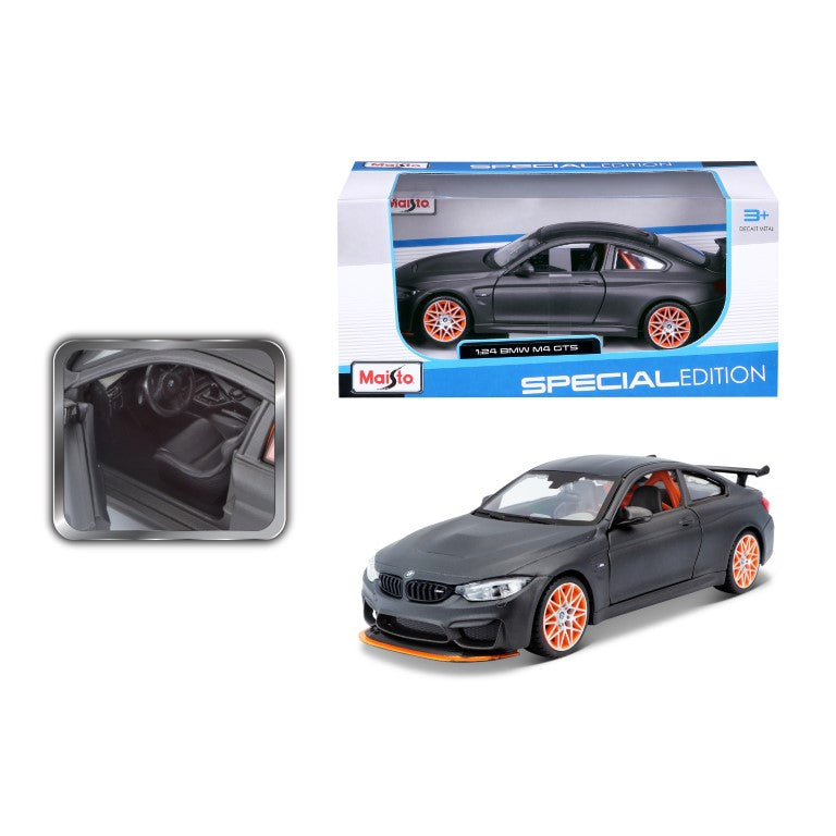 10-31246 Bburago Maisto - BMW M4 GTS, grigia - Scala 1:24