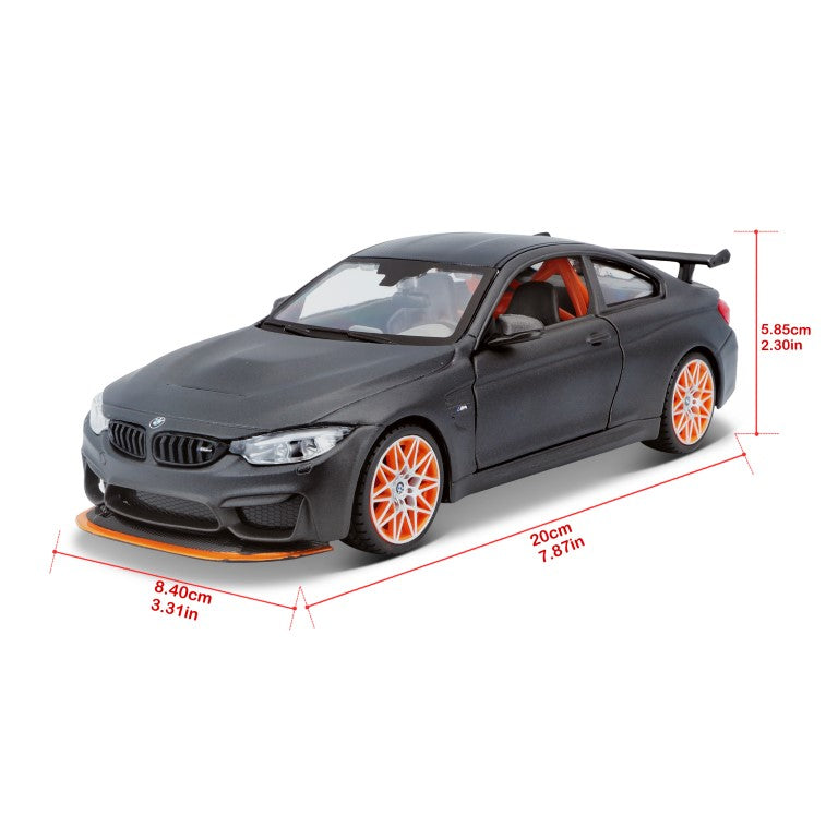 10-31246 Bburago Maisto - BMW M4 GTS, grigia - Scala 1:24