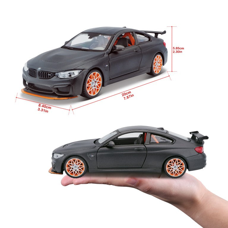 10-31246 Bburago Maisto - BMW M4 GTS, grigia - Scala 1:24