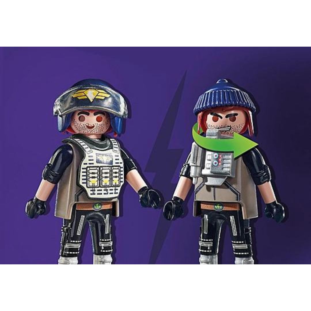 71147 Playmobil City Action - Unità Speciale - Quad Terra-Acqua