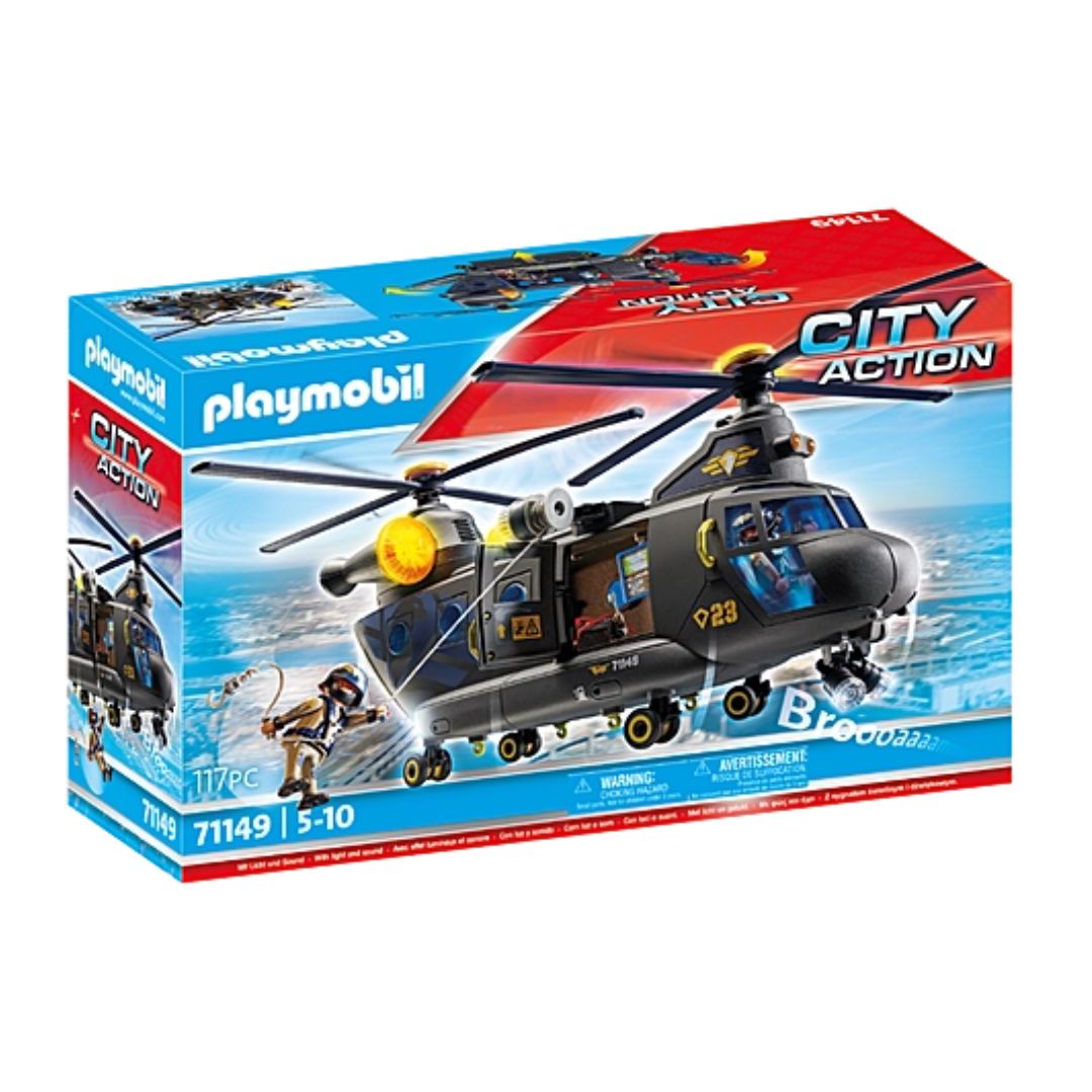 71149 Playmobil City Action - Unità Speciale - Elicottero