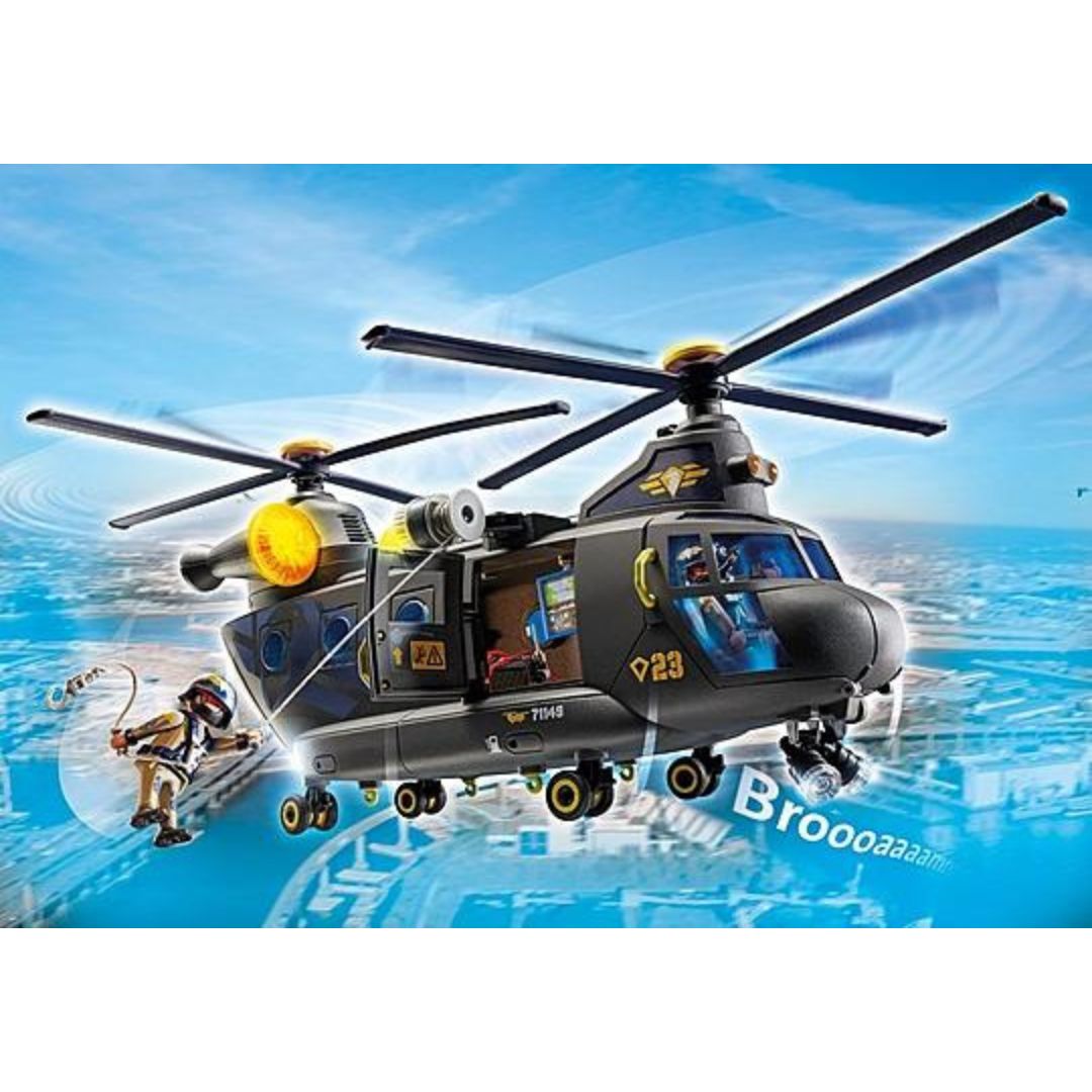 71149 Playmobil City Action - Unità Speciale - Elicottero