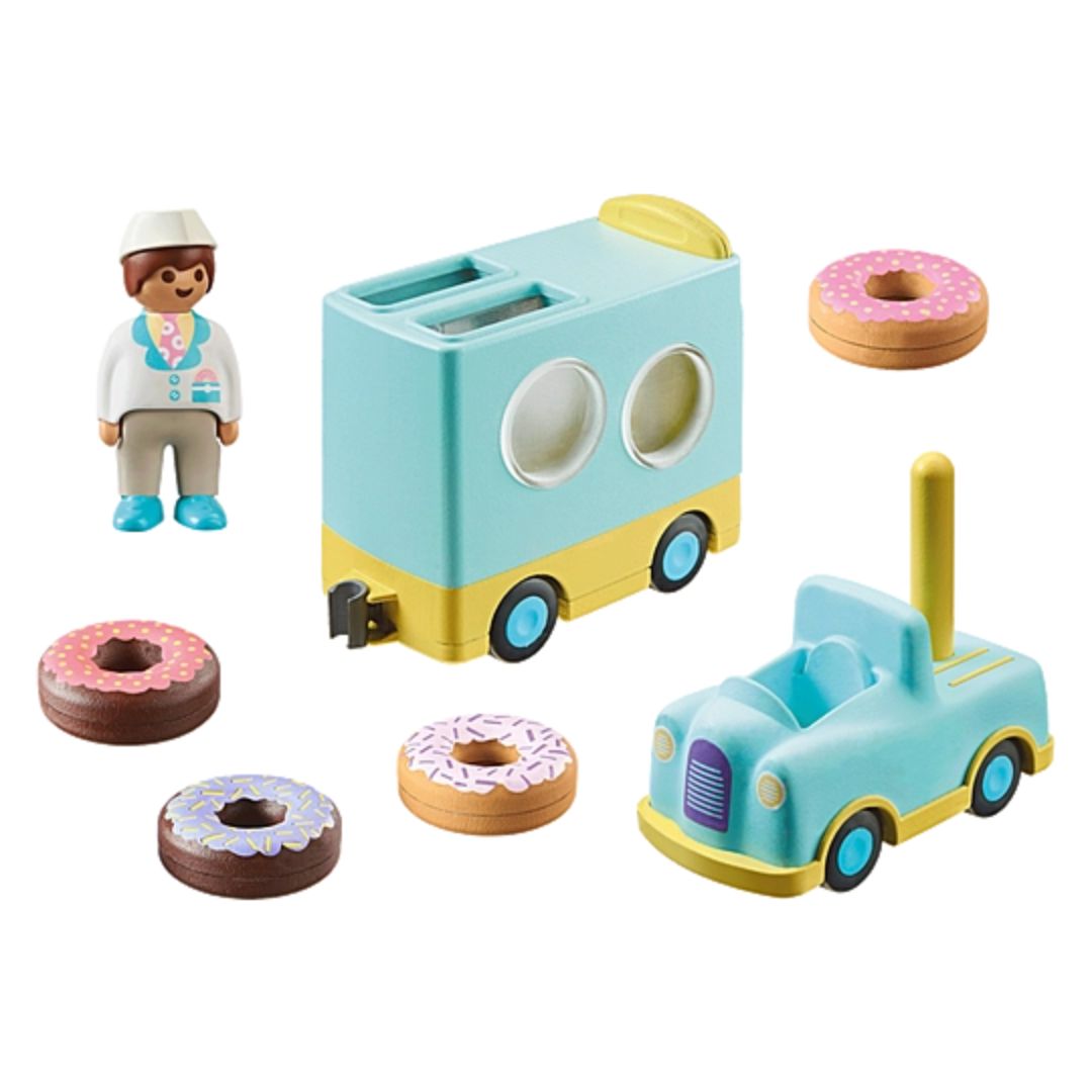 71325 Playmobil 1.2.3. - Camion delle ciambelle