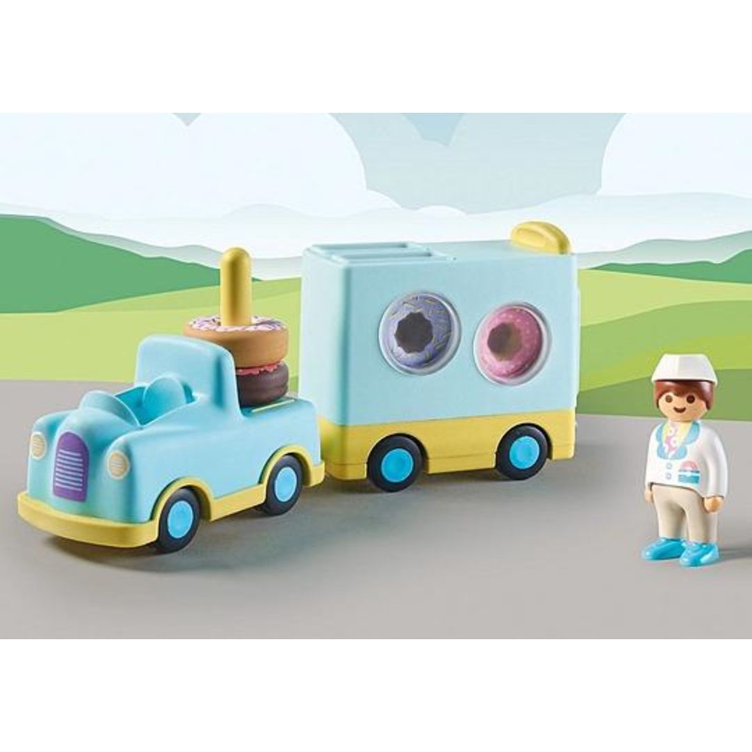 71325 Playmobil 1.2.3. - Camion delle ciambelle
