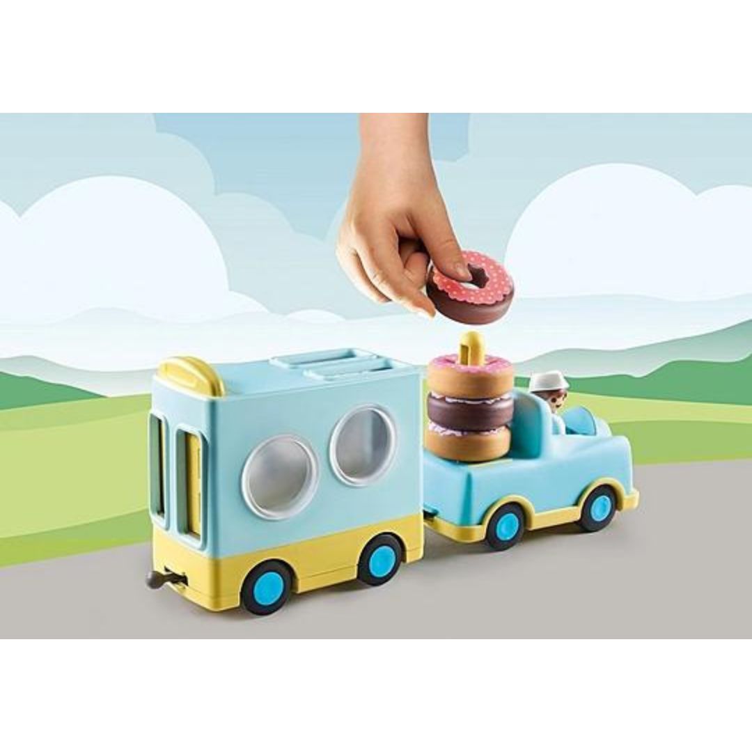 71325 Playmobil 1.2.3. - Camion delle ciambelle