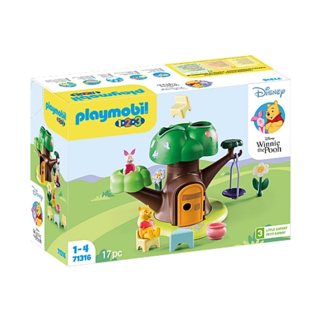 71316 Playmobil - 1.2.3 & Disney: La casa sull albero di Winnie e Pimpi