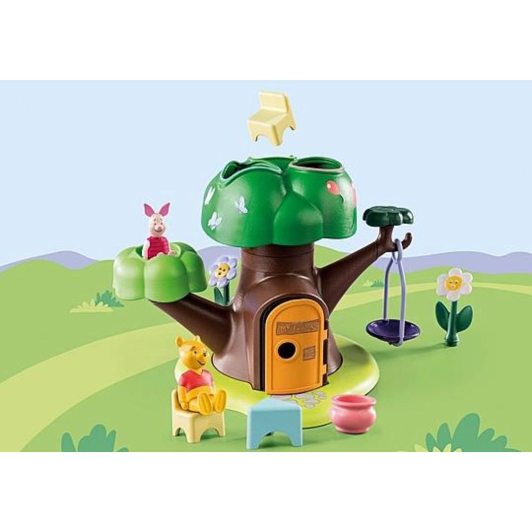 71316 Playmobil - 1.2.3 & Disney: La casa sull albero di Winnie e Pimpi