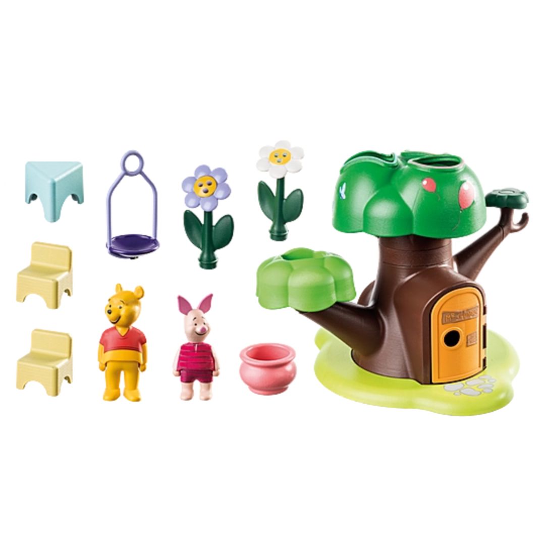 71316 Playmobil - 1.2.3 & Disney: La casa sull albero di Winnie e Pimpi