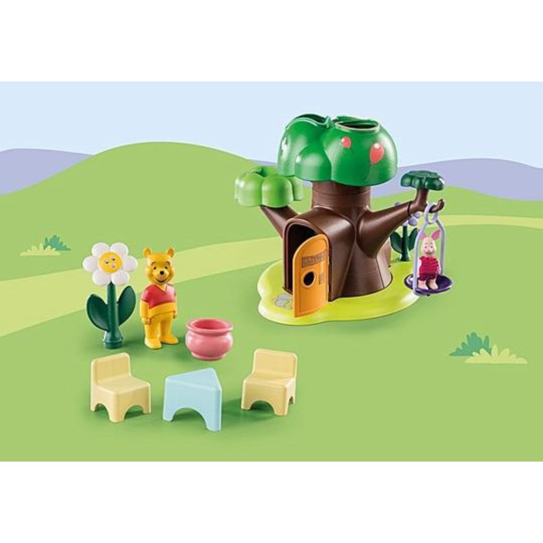 71316 Playmobil - 1.2.3 & Disney: La casa sull albero di Winnie e Pimpi