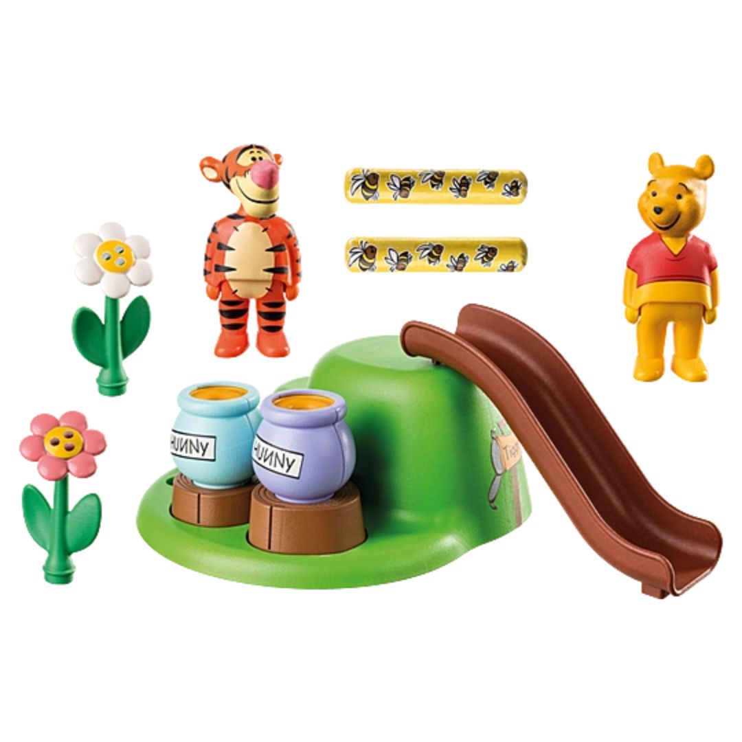 71317 Playmobil - 1.2.3 & Disney: Il giardino delle api di Winnie e Tigro