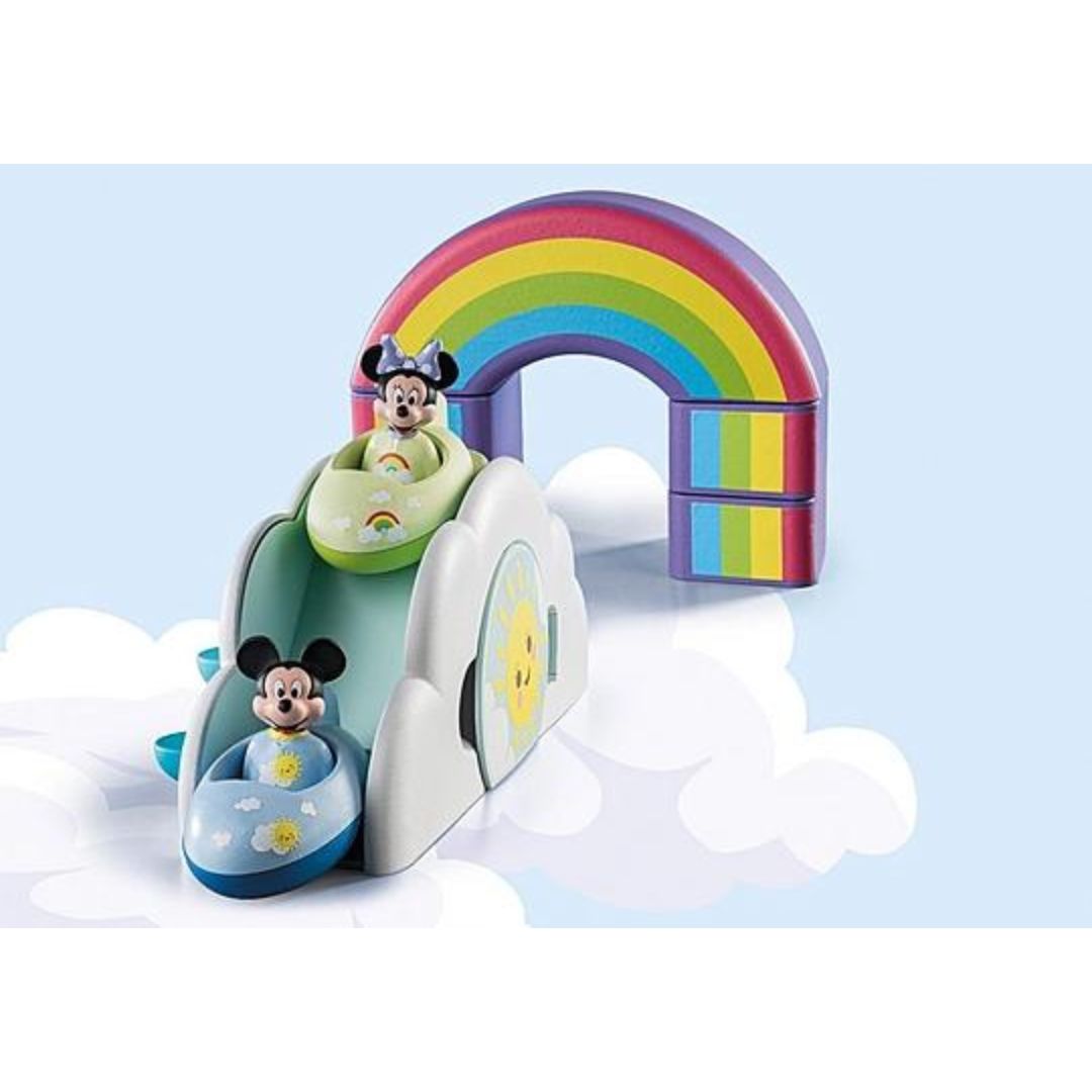 71319 Playmobil - 1.2.3 & Disney: Topolino, Minnie e la casa tra le nuvole