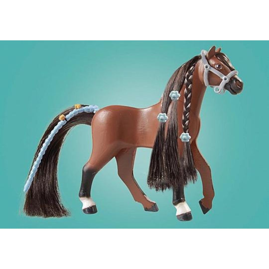 71355 Playmobil Horses of Waterfall - Percorso a ostacoli per torneo