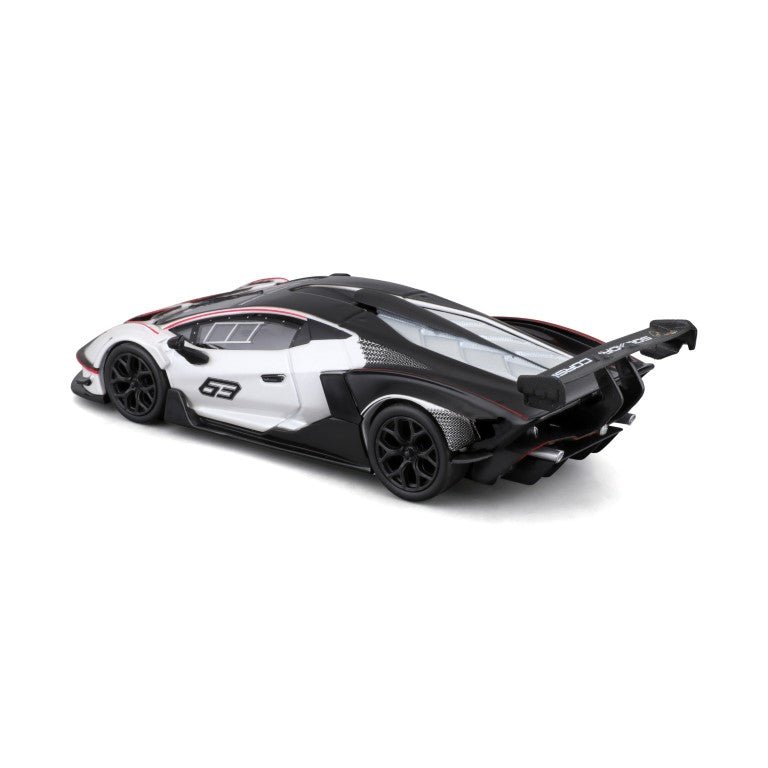 18-41167 Bburago Race - Lamborghini Essenza SCV12 #12, bianca - 1:32
