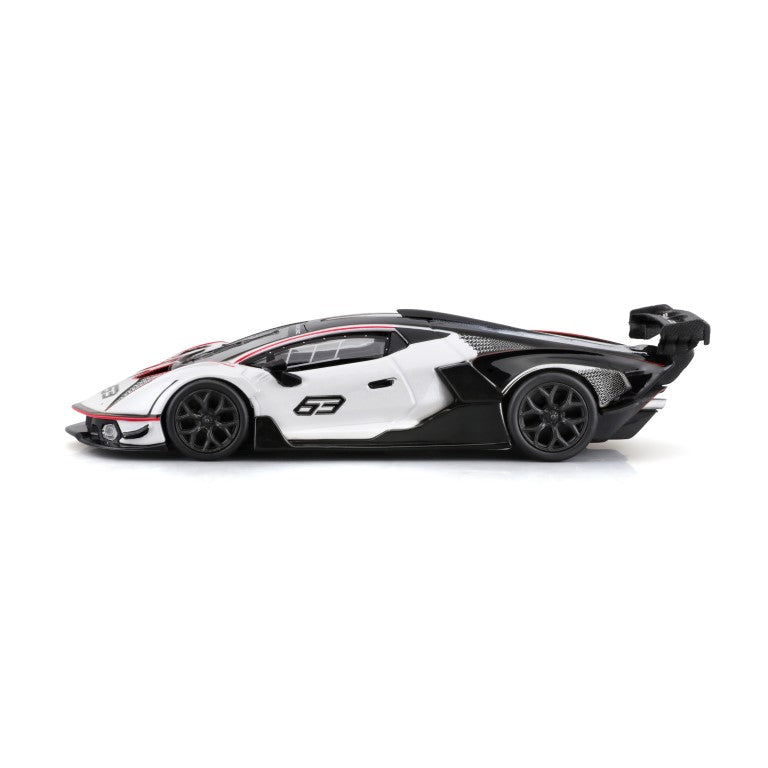 18-41167 Bburago Race - Lamborghini Essenza SCV12 #12, bianca - 1:32