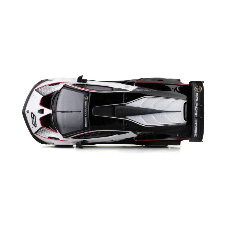 18-41167 Bburago Race - Lamborghini Essenza SCV12 #12, bianca - 1:32