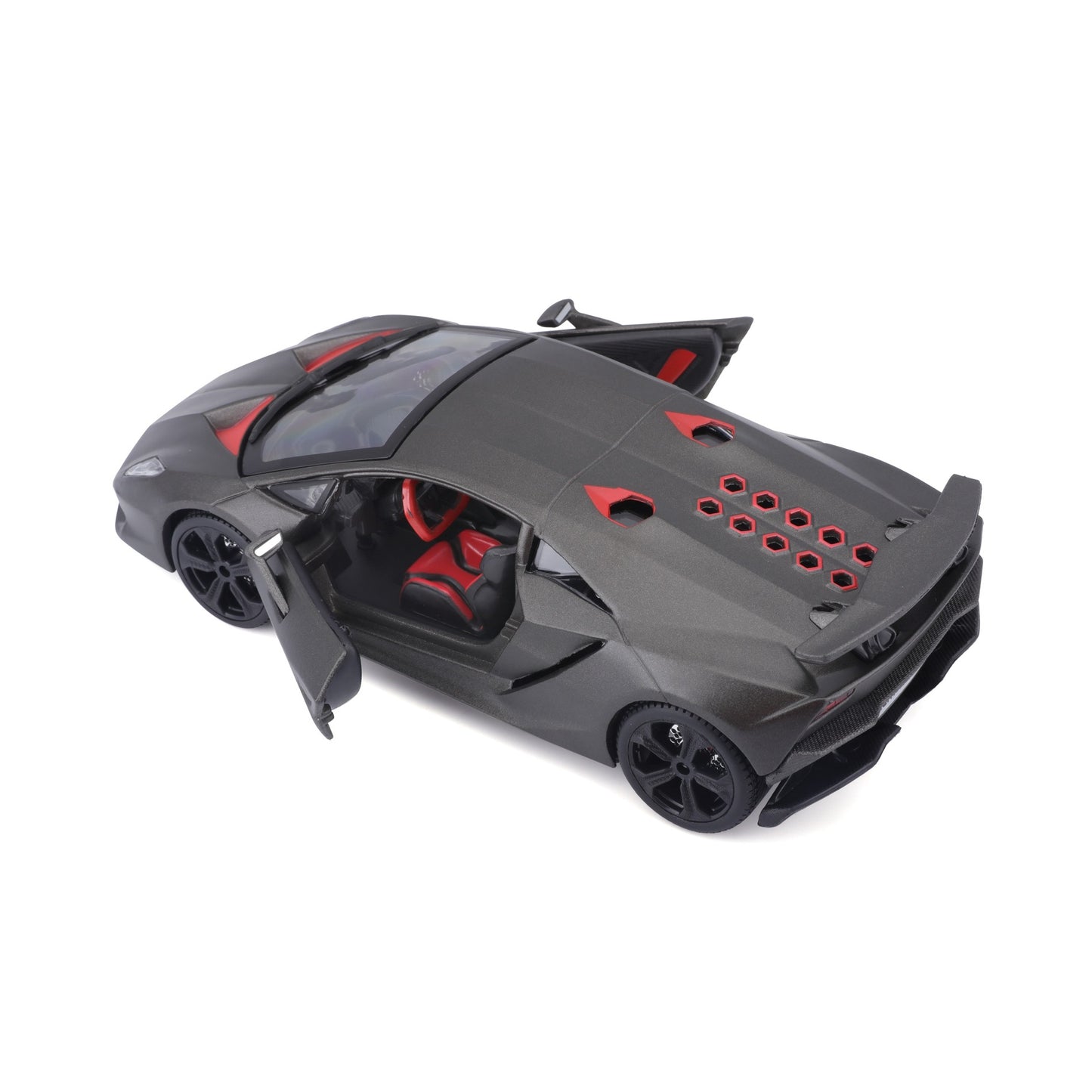 18-21061 Bburago - Lamborghini Sesto Elemento, grigia - Scala 1:24