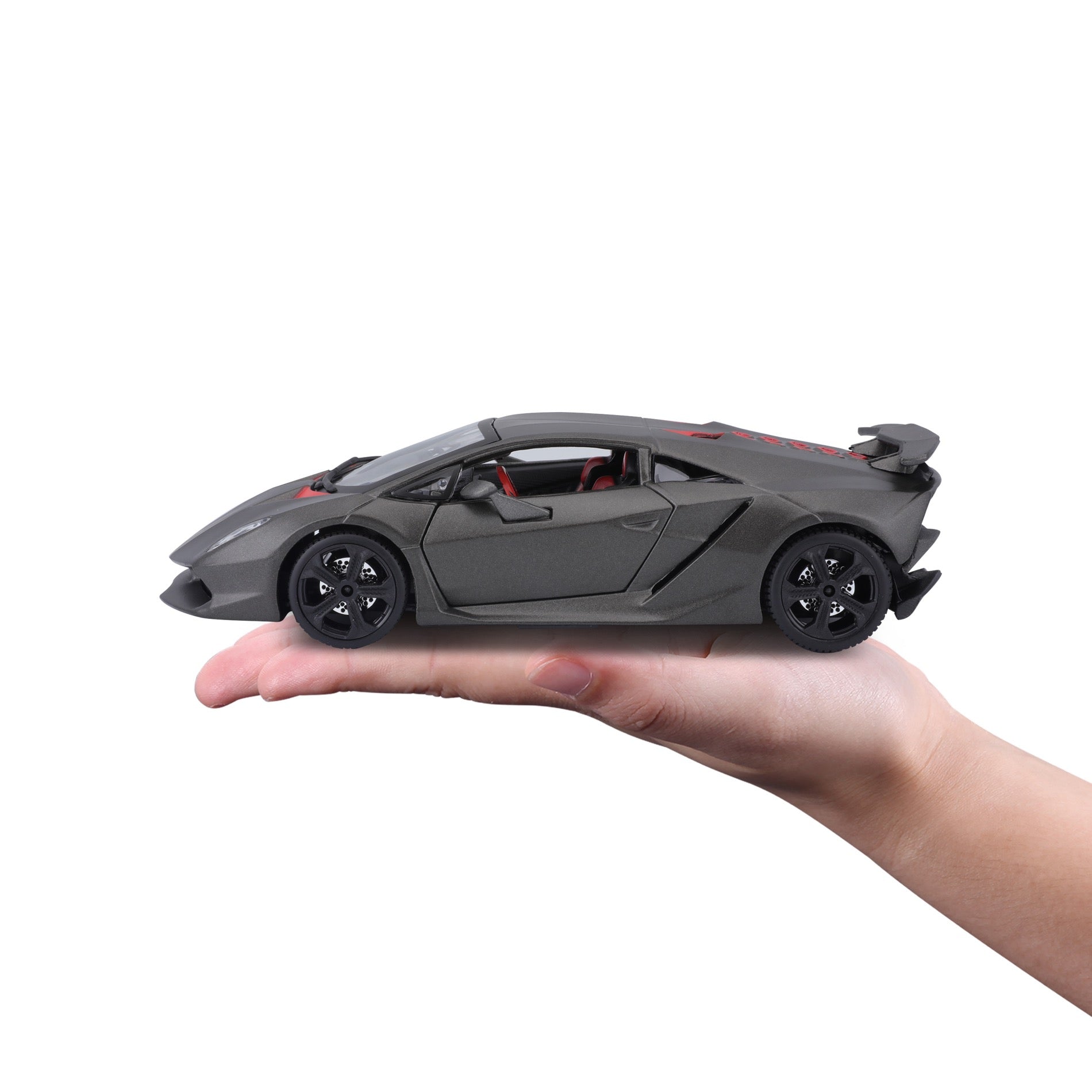 18-21061 Bburago - Lamborghini Sesto Elemento, grigia - Scala 1:24