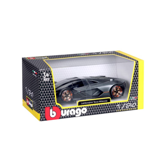 18-21094 GY Bburago - Lamborghini Terzo Millennio, grigia - Scala 1:24