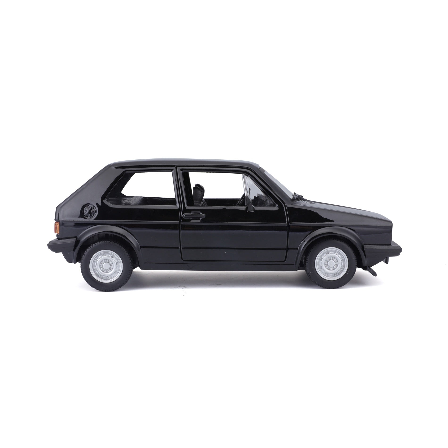 18-21089 Bburago - Volkswagen Golf Mk1 GTI (1979), nera - 1:24