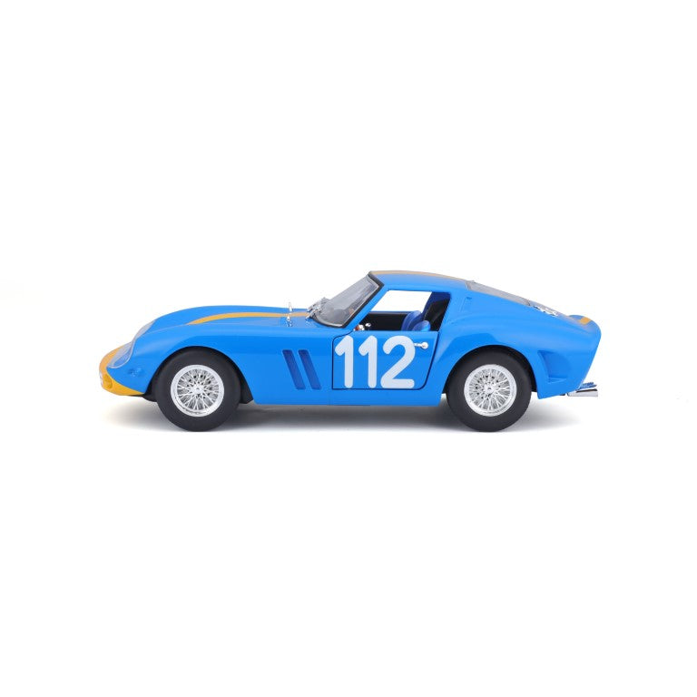 18-26305 Bburago Ferrari Racing -  Ferrari 250 GTO, blu - Scala 1:24