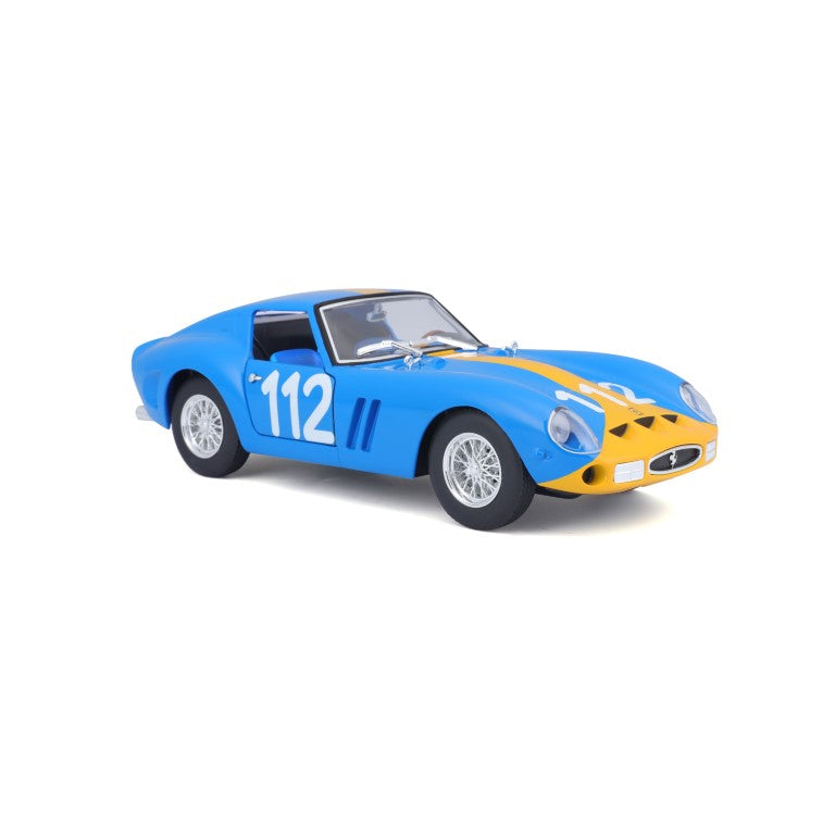 18-26305 Bburago Ferrari Racing -  Ferrari 250 GTO, blu - Scala 1:24