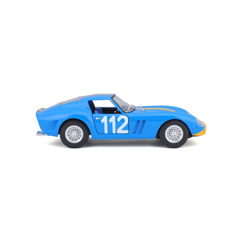 18-26305 Bburago Ferrari Racing -  Ferrari 250 GTO, blu - Scala 1:24