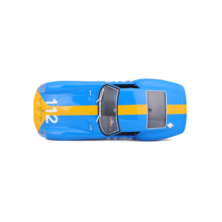 18-26305 Bburago Ferrari Racing -  Ferrari 250 GTO, blu - Scala 1:24