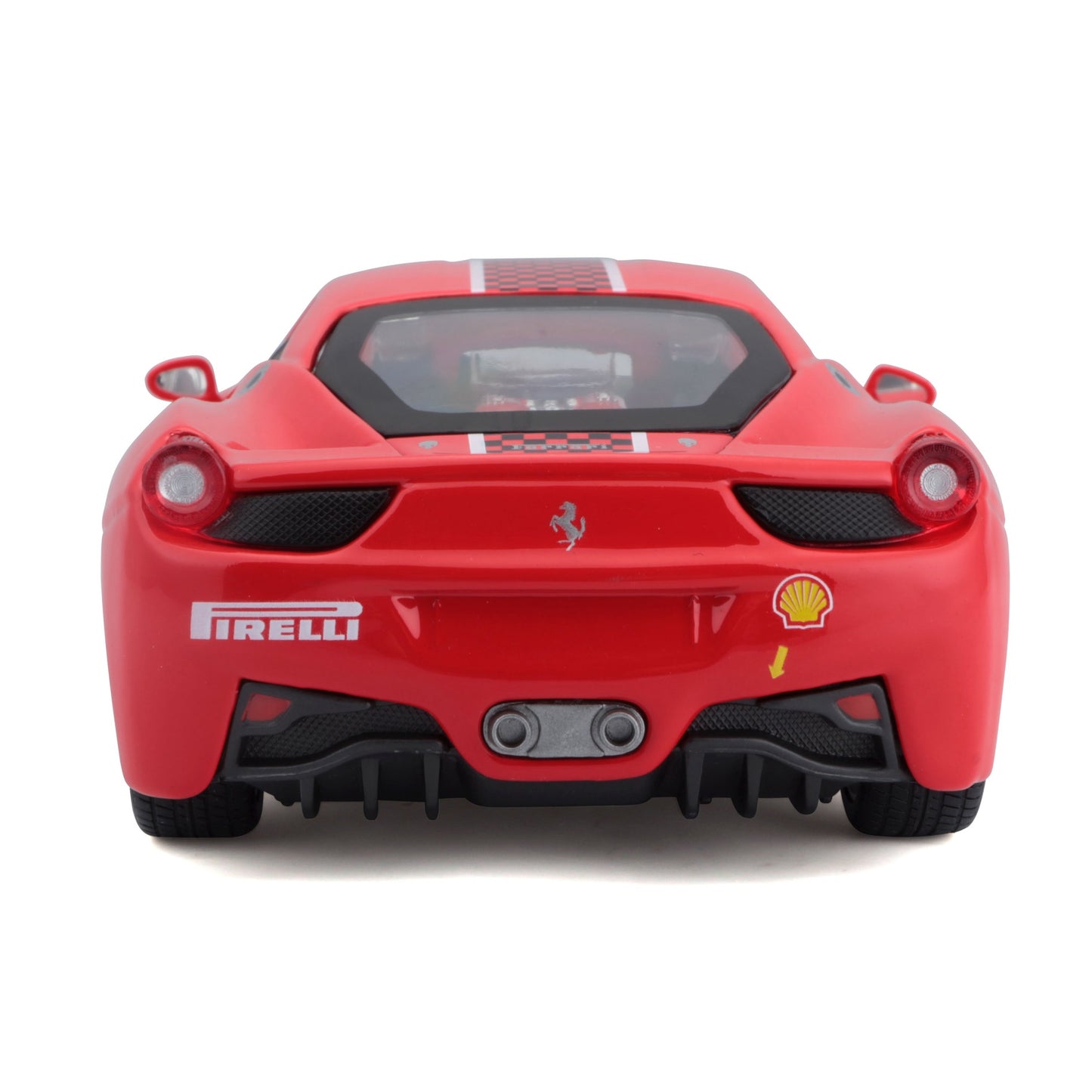 18-26302 Bburago Ferrari Racing - Ferrari 458 Challenge, rossa - Scala 1:24
