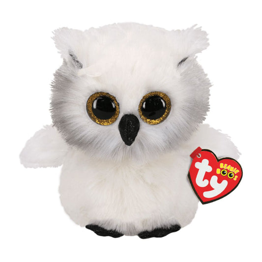 T36305 Ty - Beanie Boos - Peluche Gufo - Austin (15 cm)