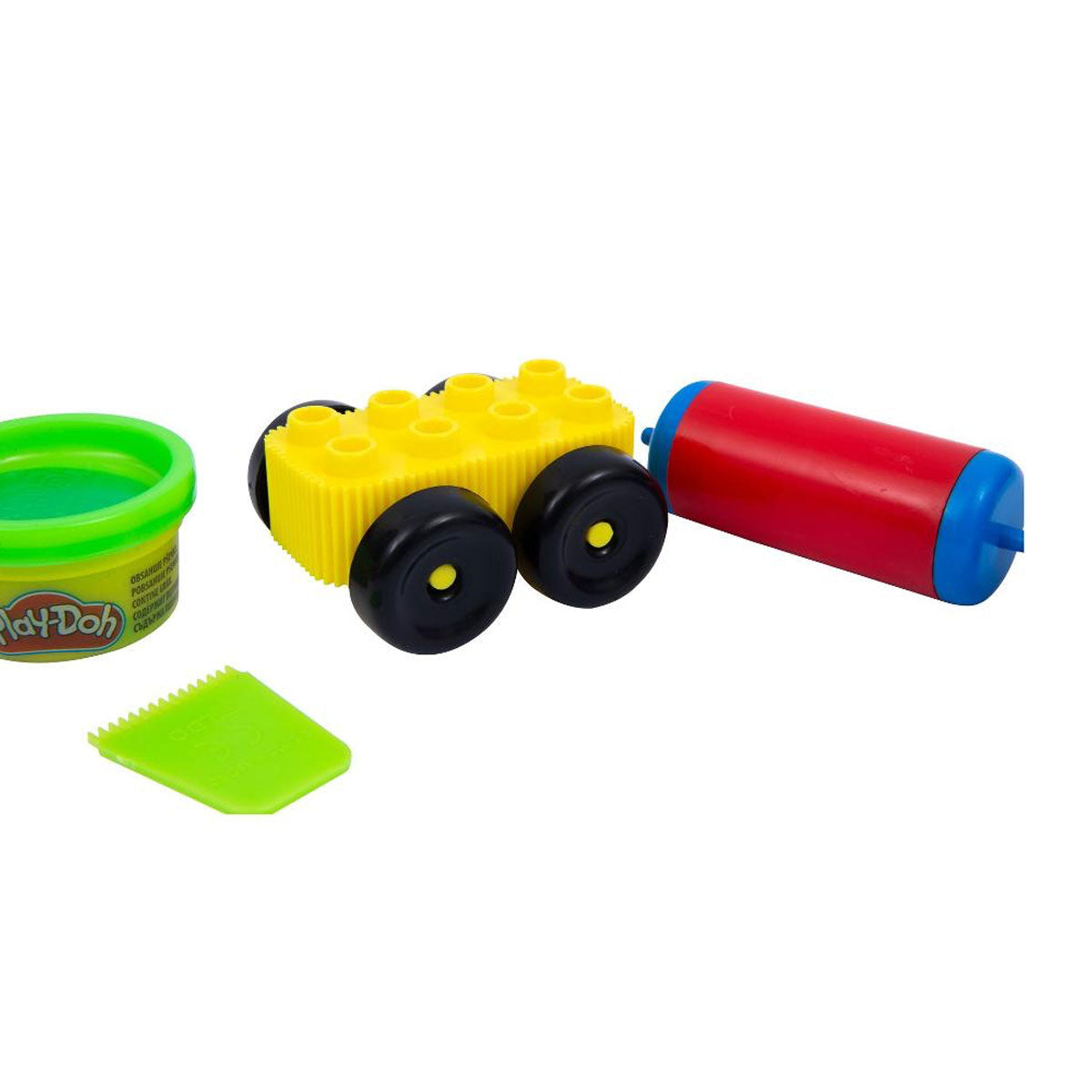PLD02000  Grandi  Giochi PLAYDOH BLOKS-SECCHIELLO CONTENITORE 17 PZ.