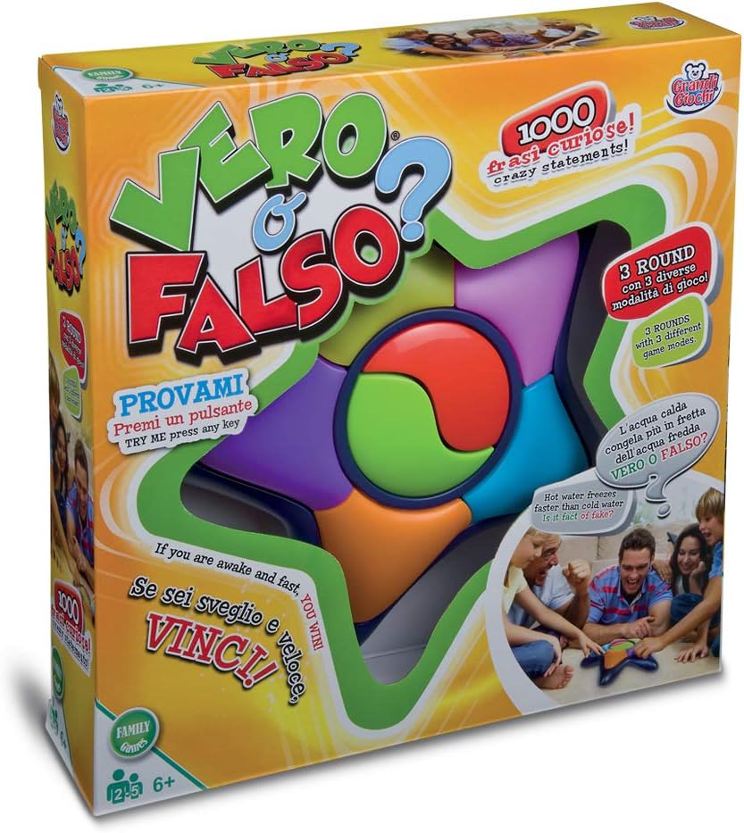 GG00173  Grandi Giochi - Vero o Falso