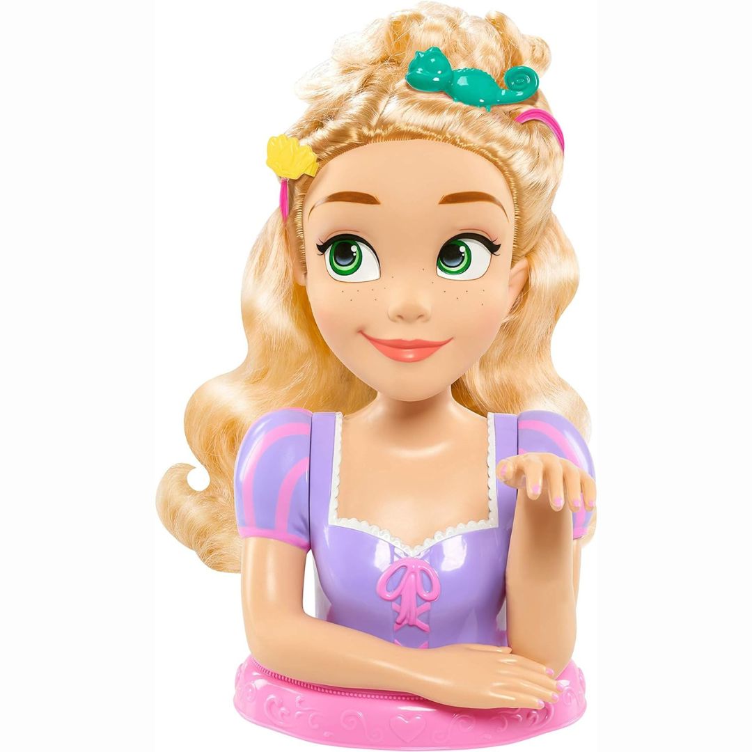 DND03001 Giochi Preziosi - Styling Head: Testa Rapunzel da pettinare - Deluxe