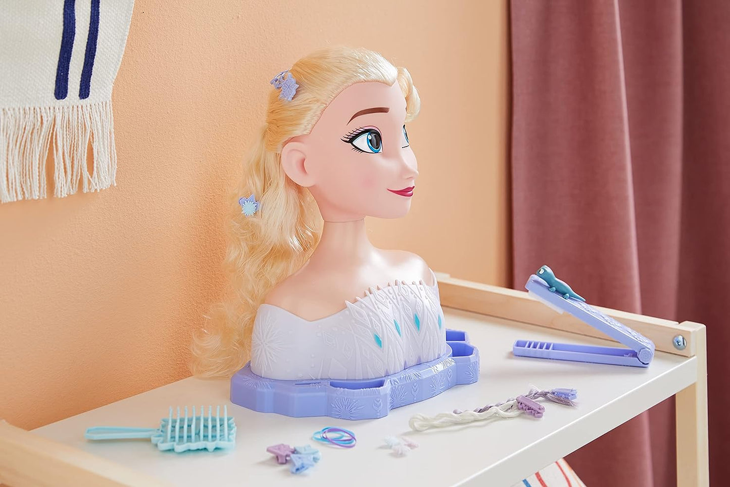 FRND6000 Giochi Preziosi - Styling Head: Testa Elsa da pettinare - Frozen